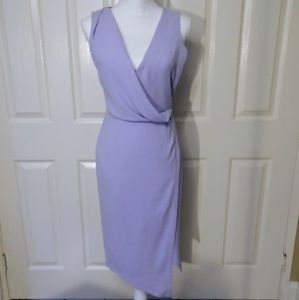 SOLD ASOS Lavender Sheer Back Dress Size 0 XS